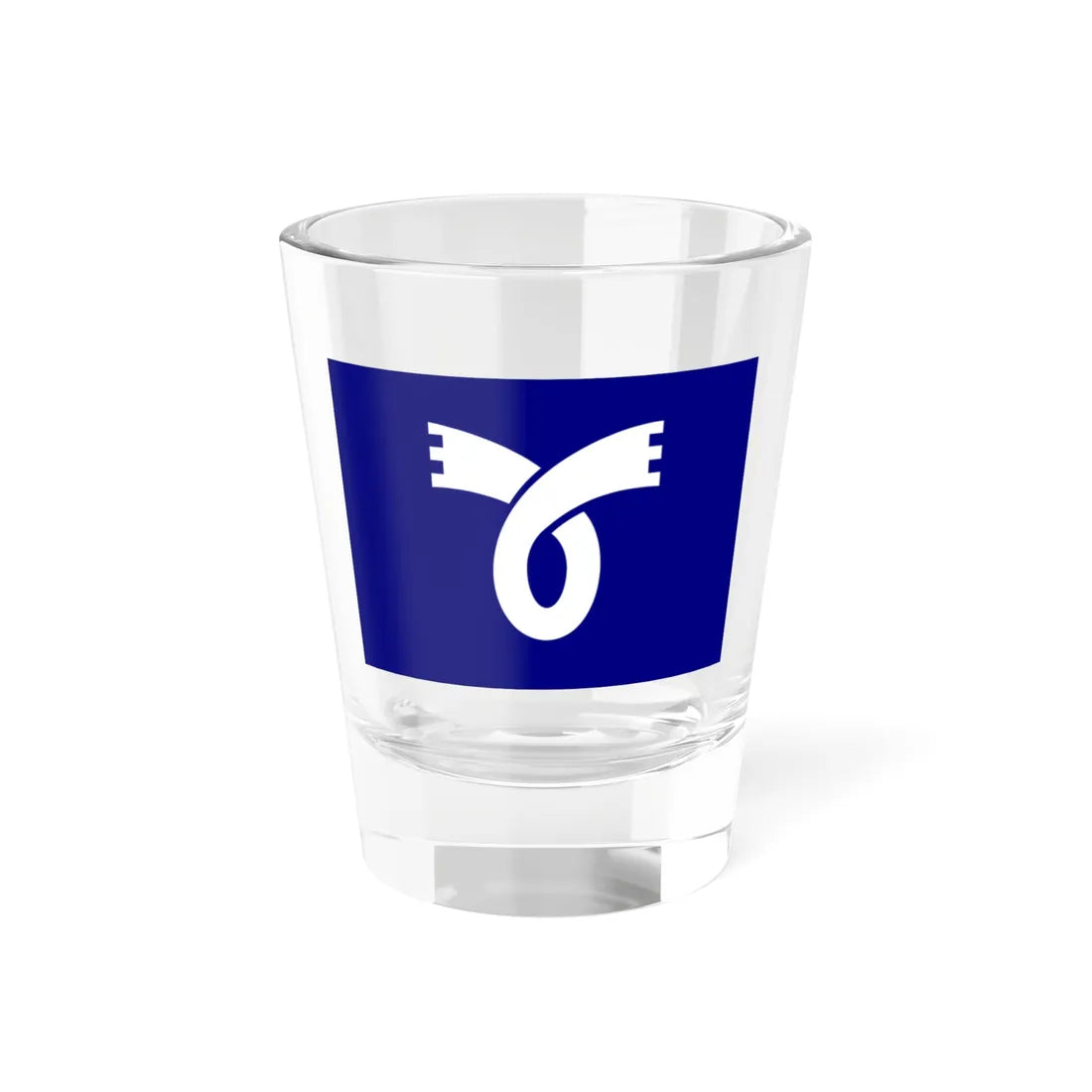 Flag of Takasu Hokkaido (Japan) Shot Glass 1.5oz 1.5oz - Go Mug Yourself