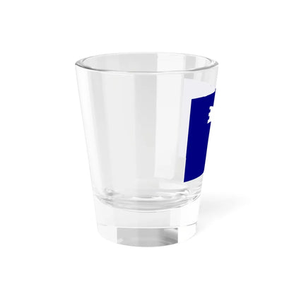 Flag of Takasu Hokkaido (Japan) Shot Glass 1.5oz - Go Mug Yourself