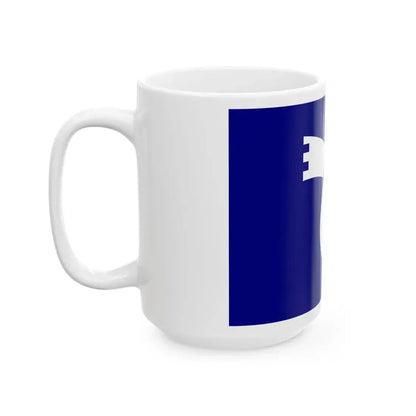 Flag of Takasu Hokkaido (Japan) White Coffee Mug - Go Mug Yourself