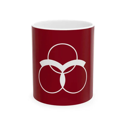 Flag of Takatori Nara (Japan) White Coffee Mug 11oz - Go Mug Yourself