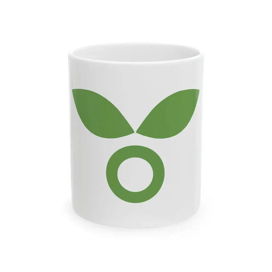 Flag of Takatsu ward (Japan) White Coffee Mug 11oz - Go Mug Yourself