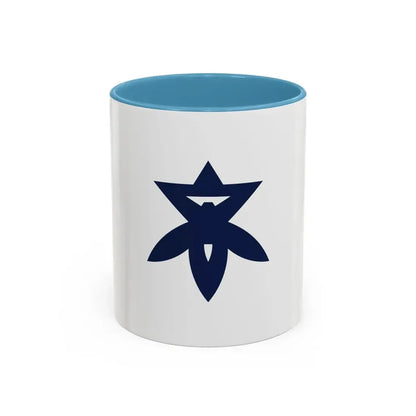 Flag of Takatsuki Osaka Japan - Accent Coffee Mug 11oz Light Blue - Go Mug Yourself
