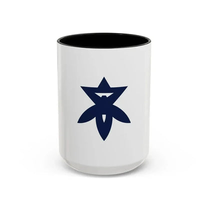 Flag of Takatsuki Osaka Japan - Accent Coffee Mug 15oz Black - Go Mug Yourself