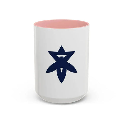 Flag of Takatsuki Osaka Japan - Accent Coffee Mug 15oz Pink - Go Mug Yourself