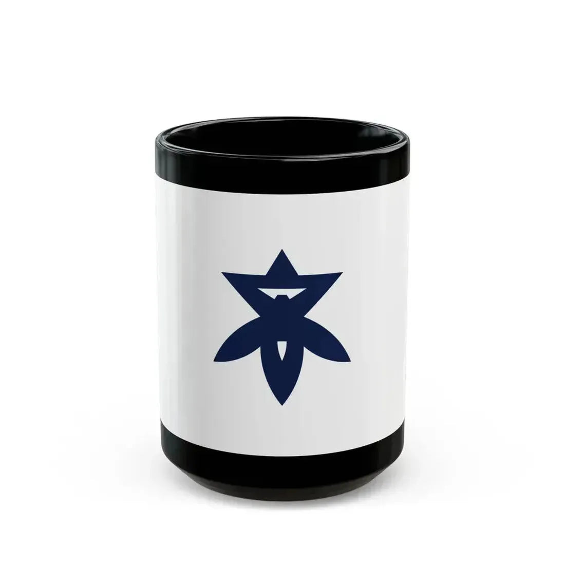 Flag of Takatsuki Osaka Japan - Black Coffee Mug 15oz - Go Mug Yourself