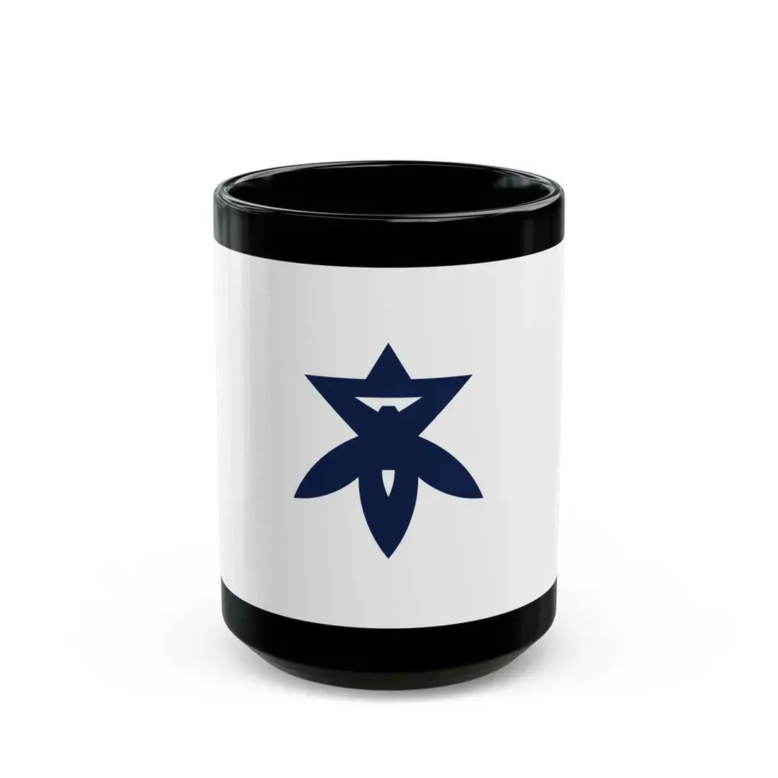 Flag of Takatsuki Osaka Japan - Black Coffee Mug 15oz - Go Mug Yourself