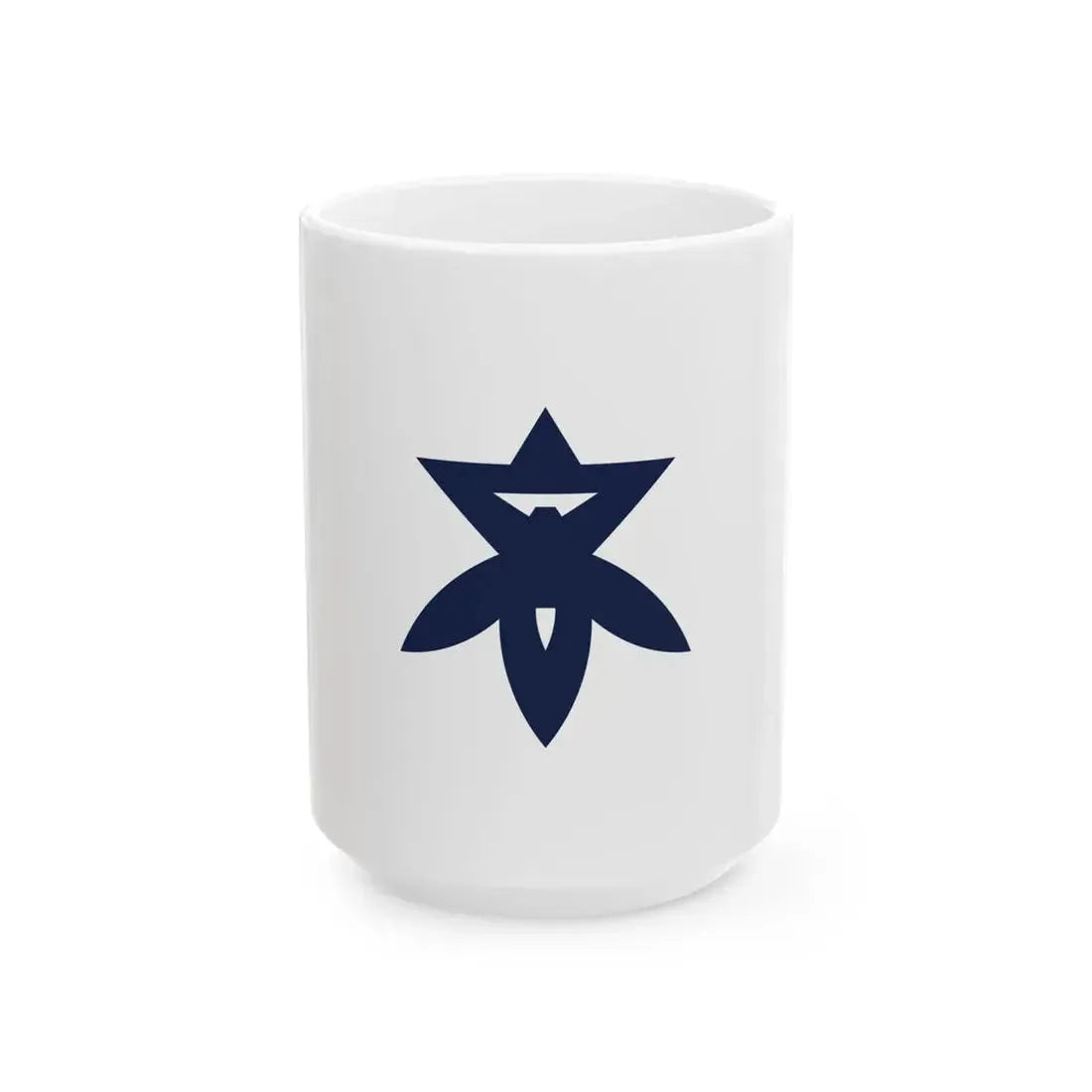 Flag of Takatsuki Osaka (Japan) White Coffee Mug 15oz - Go Mug Yourself