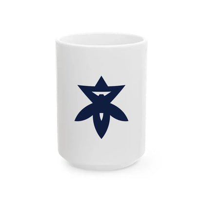 Flag of Takatsuki Osaka Japan - White Coffee Mug 15oz - Go Mug Yourself