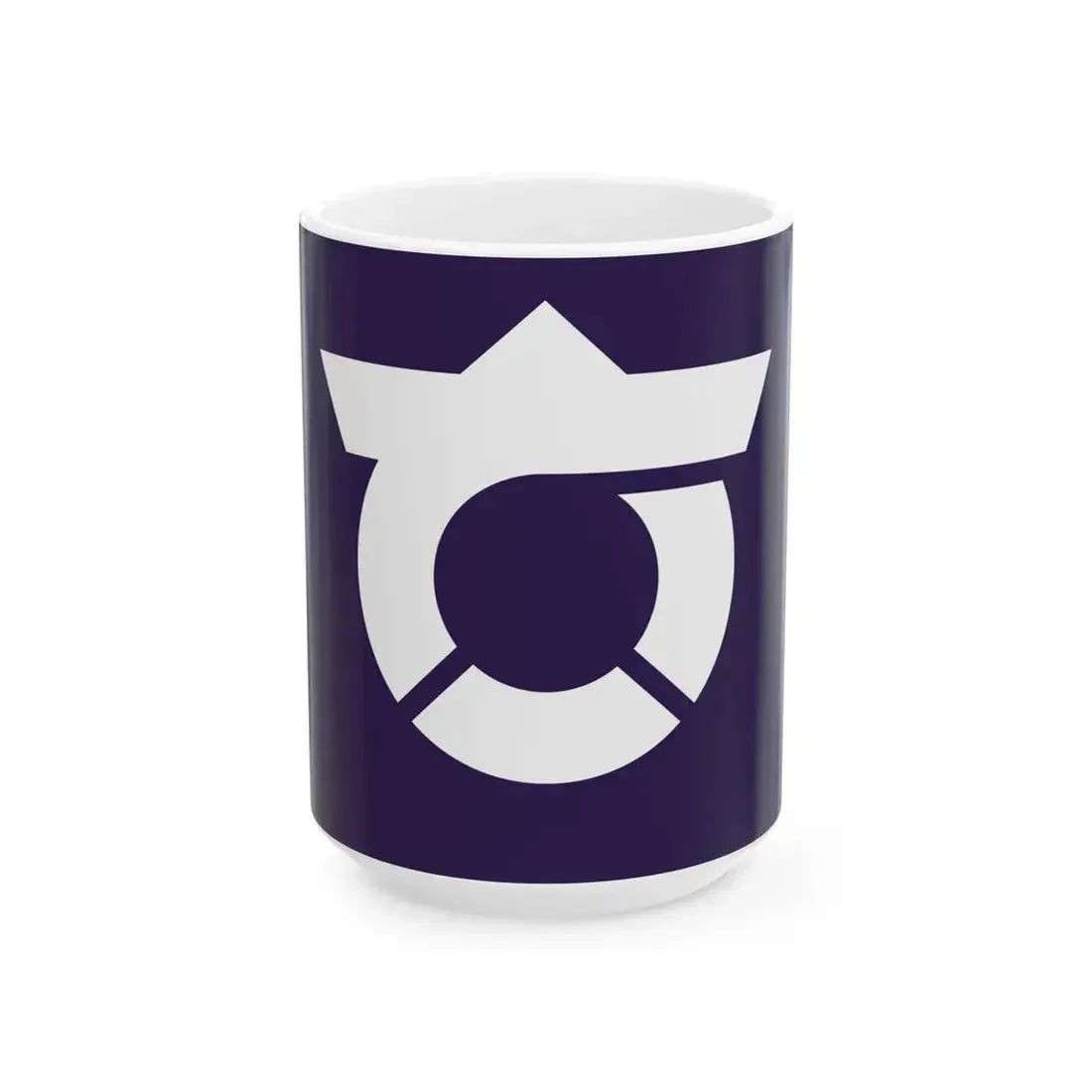 Flag of Takayama Gunma (Japan) White Coffee Mug 15oz - Go Mug Yourself