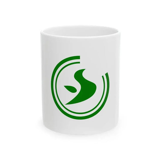 Flag of Takayama Nagano (Japan) White Coffee Mug 11oz - Go Mug Yourself
