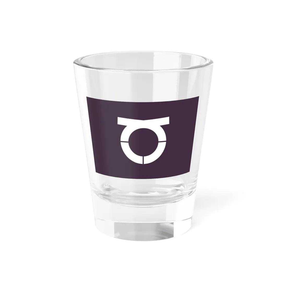 Flag of Takeo Saga (Japan) Shot Glass 1.5oz 1.5oz - Go Mug Yourself