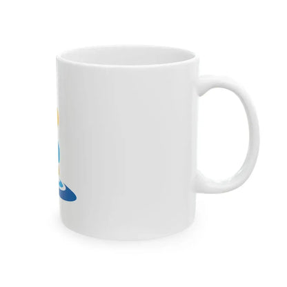 Flag of Taketa Oita (Japan) White Coffee Mug - Go Mug Yourself
