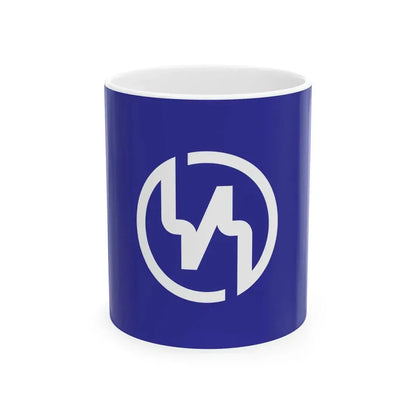 Flag of Taketomi Okinawa (Japan) White Coffee Mug 11oz - Go Mug Yourself