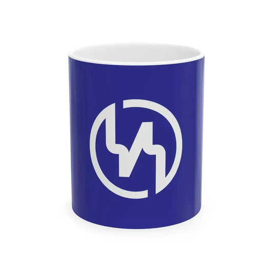 Flag of Taketomi Okinawa (Japan) White Coffee Mug 11oz - Go Mug Yourself