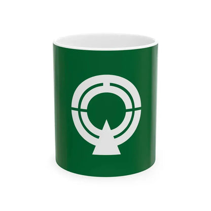 Flag of Takinoue Hokkaido (Japan) White Coffee Mug 11oz - Go Mug Yourself