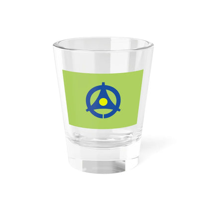 Flag of Tako Chiba (Japan) Shot Glass 1.5oz 1.5oz - Go Mug Yourself