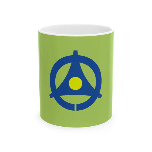 Flag of Tako Chiba (Japan) White Coffee Mug 11oz - Go Mug Yourself