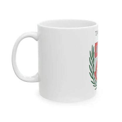 Flag of Taksony (Hungary) White Coffee Mug - Go Mug Yourself