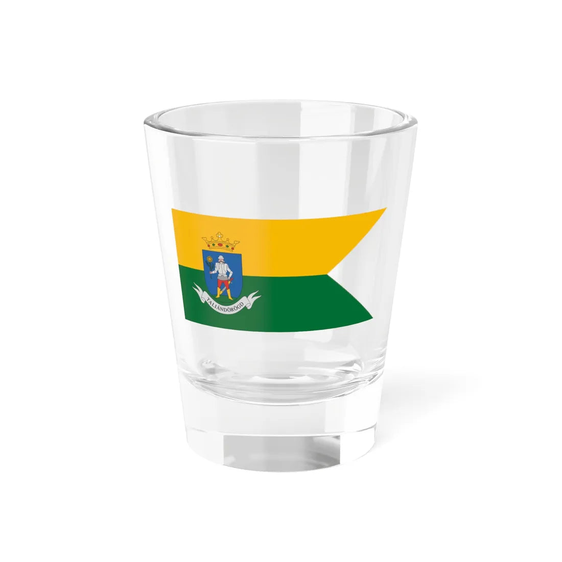 Flag of Taliandorogd (Hungary) Shot Glass 1.5oz 1.5oz - Go Mug Yourself