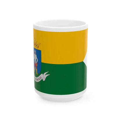 Flag of Taliandorogd (Hungary) White Coffee Mug 15oz - Go Mug Yourself