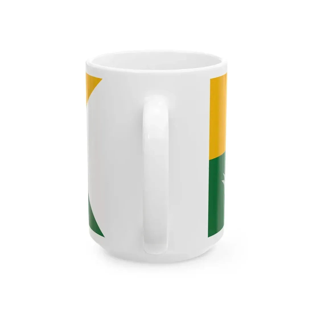 Flag of Taliandorogd (Hungary) White Coffee Mug - Go Mug Yourself