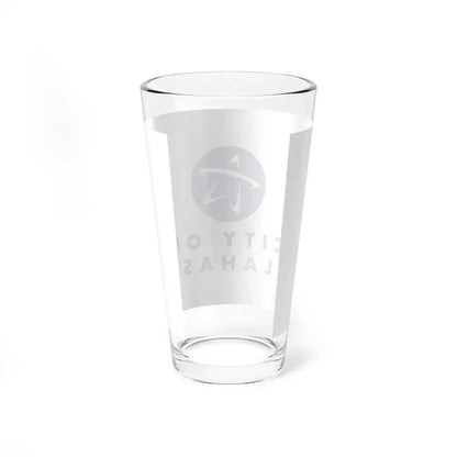 Flag of Tallahassee Florida 2020 (United States) Pint Glass 16oz - Go Mug Yourself