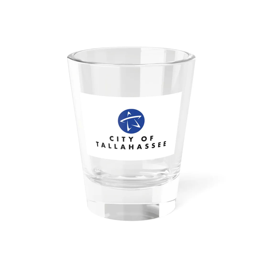 Flag of Tallahassee Florida 2020 (United States) Shot Glass 1.5oz 1.5oz - Go Mug Yourself