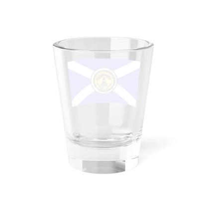 Flag of Tallahassee Florida Waltson Flag used 1955-1986 (United States) Shot Glass 1.5oz - Go Mug Yourself