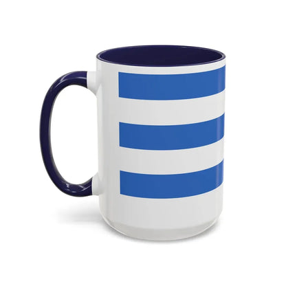 Flag of Tallinn Estonia - Accent Coffee Mug - Go Mug Yourself