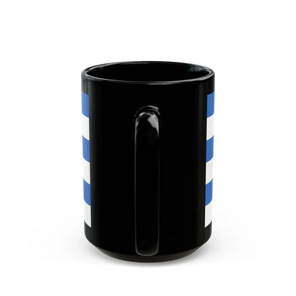 Flag of Tallinn Estonia - Black Coffee Mug - Go Mug Yourself