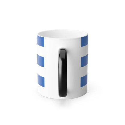 Flag of Tallinn Estonia - Color Changing Coffee Mug-Go Mug Yourself