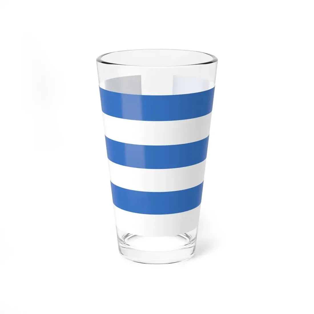 Flag of Tallinn Estonia - Pint Glass 16oz 16oz - Go Mug Yourself