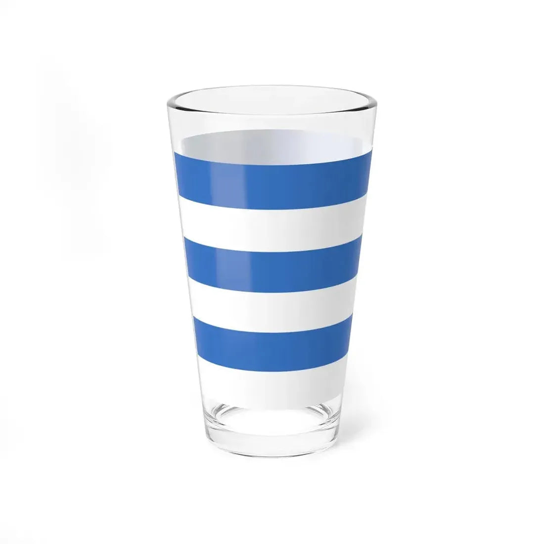 Flag of Tallinn Estonia - Pint Glass 16oz - Go Mug Yourself