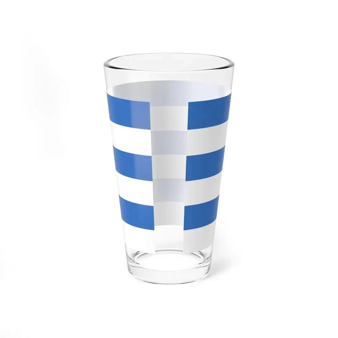 Flag of Tallinn Estonia - Pint Glass 16oz - Go Mug Yourself