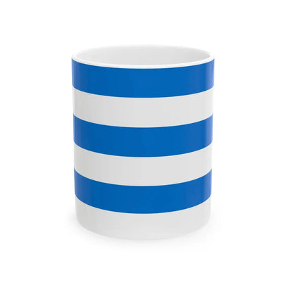 Flag of Tallinn (Estonia) White Coffee Mug 11oz - Go Mug Yourself