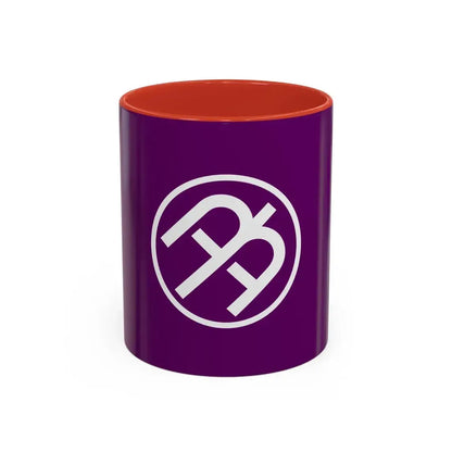 Flag of Tama Tokyo Japan - Accent Coffee Mug 11oz Red - Go Mug Yourself