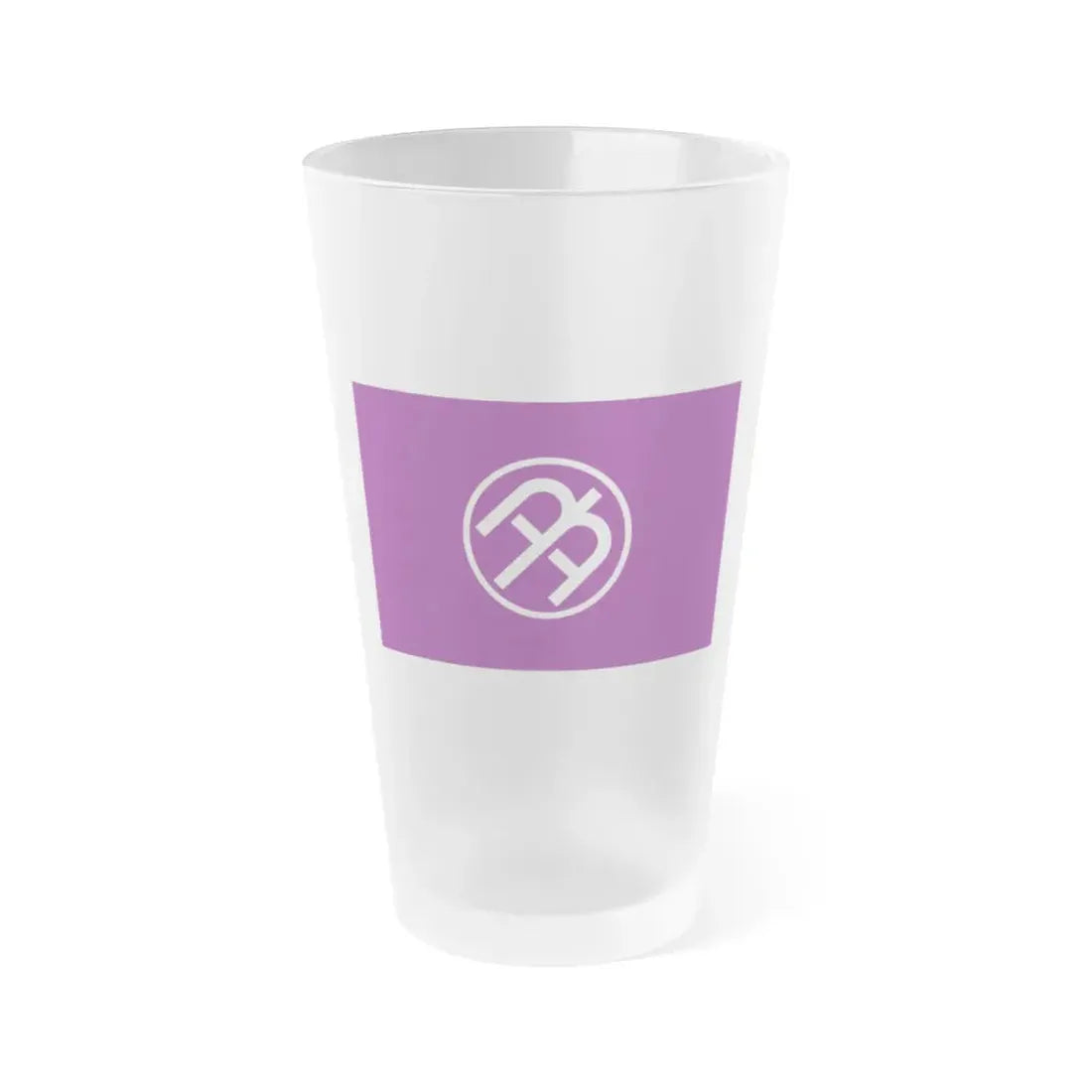 Flag of Tama Tokyo Japan - Frosted Pint Glass 16oz 16oz Frosted - Go Mug Yourself