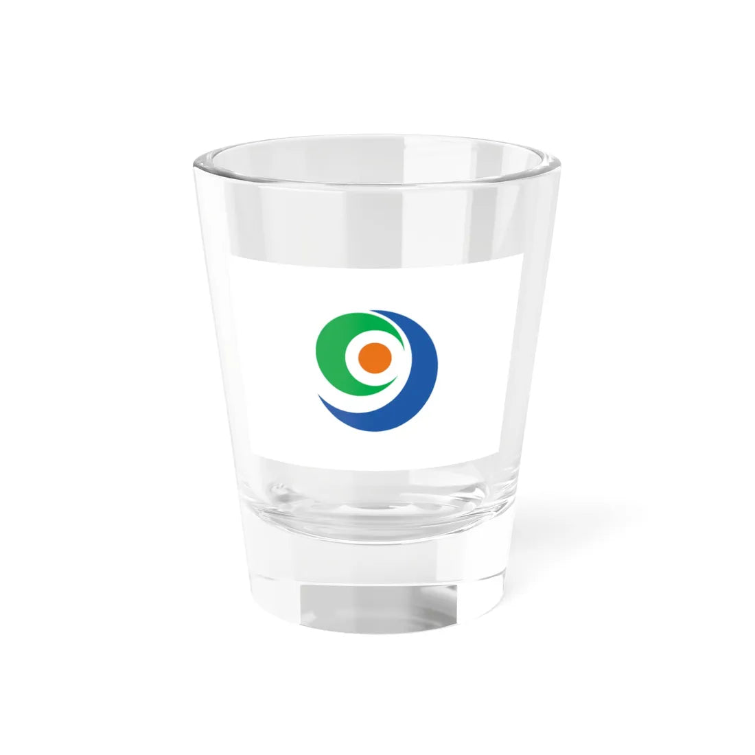 Flag of Tamana Kumamoto (Japan) Shot Glass 1.5oz 1.5oz - Go Mug Yourself