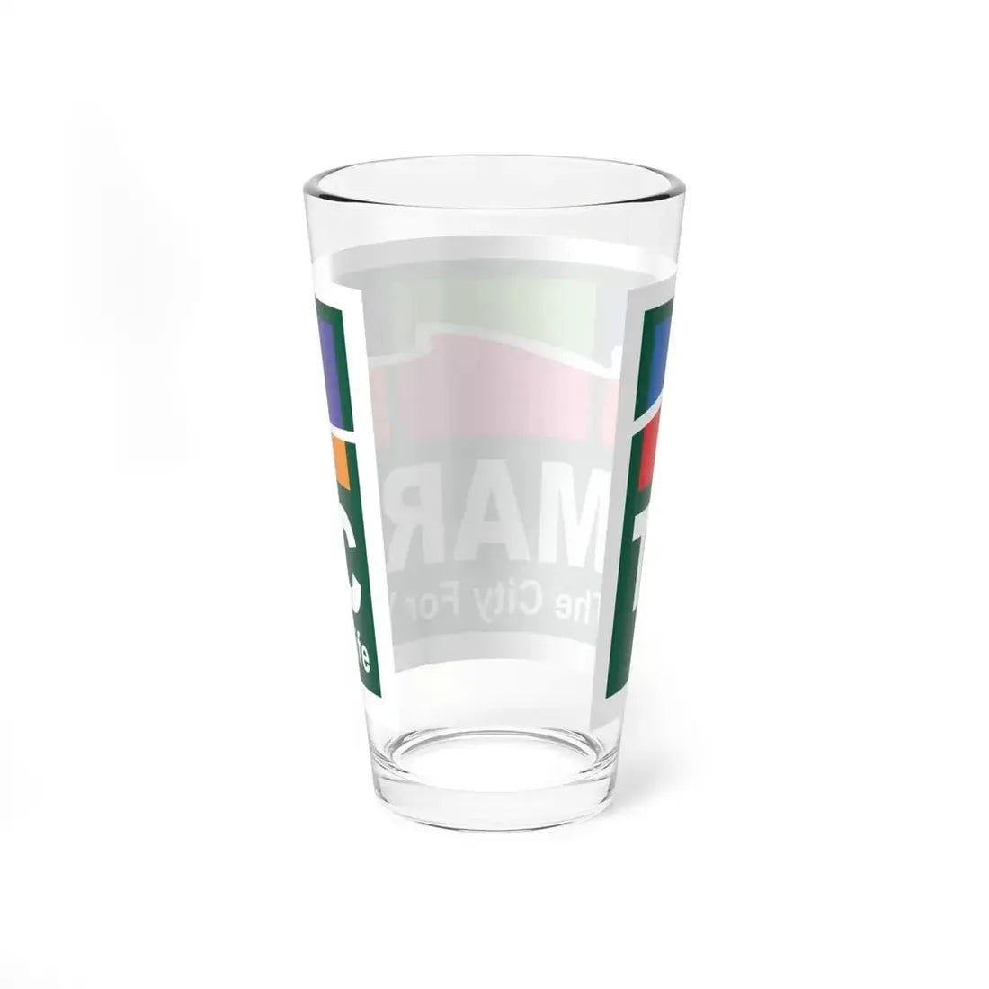 Flag of Tamarac Florida (United States) Pint Glass 16oz - Go Mug Yourself