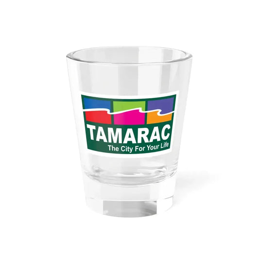 Flag of Tamarac Florida (United States) Shot Glass 1.5oz 1.5oz - Go Mug Yourself