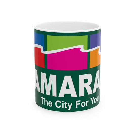 Flag of Tamarac Florida (United States) White Coffee Mug 11oz - Go Mug Yourself