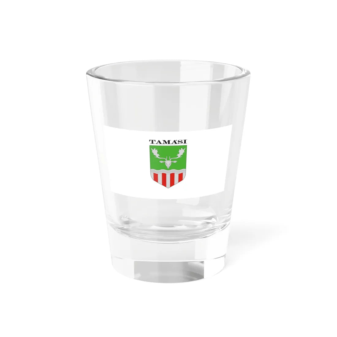 Flag of Tamasi (Hungary) Shot Glass 1.5oz 1.5oz - Go Mug Yourself