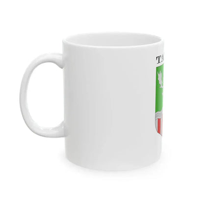 Flag of Tamasi (Hungary) White Coffee Mug - Go Mug Yourself