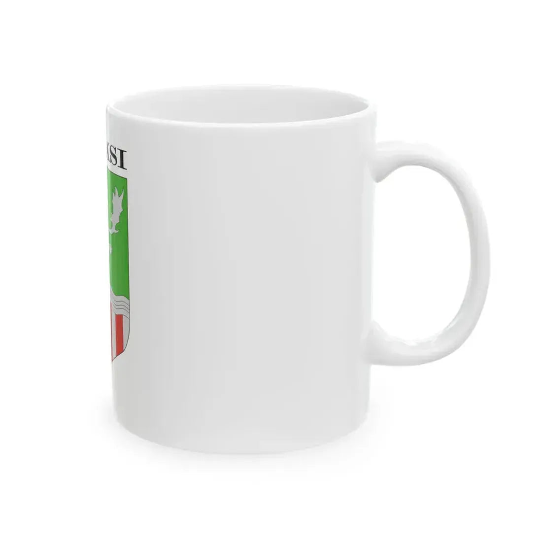 Flag of Tamasi (Hungary) White Coffee Mug - Go Mug Yourself
