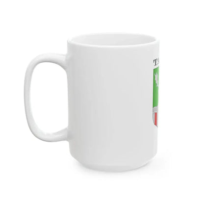 Flag of Tamasi (Hungary) White Coffee Mug - Go Mug Yourself
