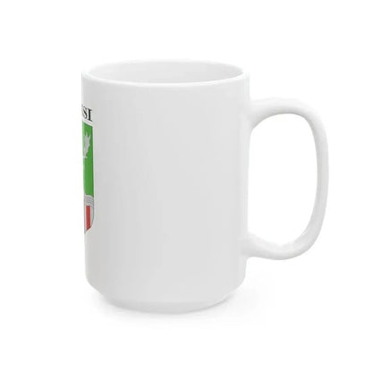 Flag of Tamasi (Hungary) White Coffee Mug - Go Mug Yourself