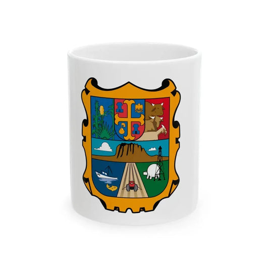 Flag of Tamaulipas (Mexico) White Coffee Mug 11oz - Go Mug Yourself