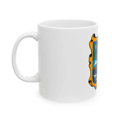 Flag of Tamaulipas (Mexico) White Coffee Mug - Go Mug Yourself