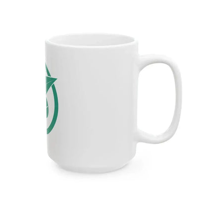 Flag of Tambasasayama Hyogo (Japan) White Coffee Mug - Go Mug Yourself