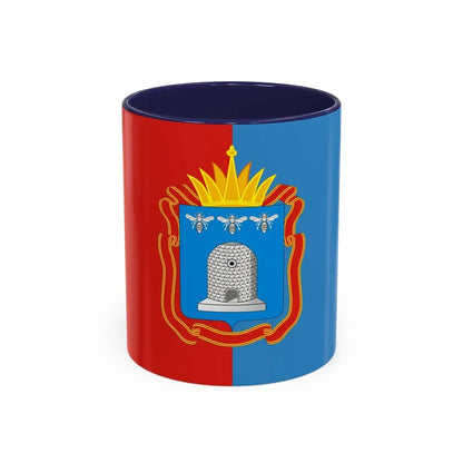 Flag of Tambov Oblast Russia - Accent Coffee Mug 11oz Navy - Go Mug Yourself